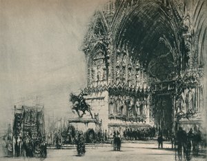 जोन ऑफ आर्क, रिम्स, 1928 द्वारा विलियम वालकोट