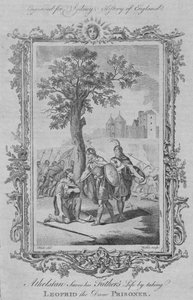 एथेल्टन ने लेफ्टिड द डेन प्रिजनर, 1773 को ले कर अपने पिताओं की जान बचाई। द्वारा विलियम वॉकर