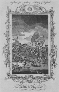 एगिनकोर्ट की लड़ाई, 1773।