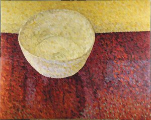 स्टिल लाइफ, लूसी री बाउल, 2013 (कैनवस पर तेल) द्वारा विलियम विल्किंस