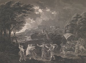 मैकबेथ और चुड़ैलों शेक्सपियर, मैकबेथ, अधिनियम 1, दृश्य 1, 1770।