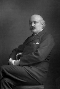 सर चार्ल्स हुबर्ट हेस्टिंग्स पैरी 1848-1918, अंग्रेजी संगीतकार, 1893। द्वारा विलियम और डैनियल डाउनी