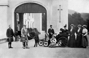 Czars, बालमोरल, 1896 में जाते हैं। द्वारा विलियम और डैनियल डाउनी