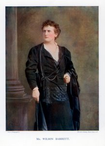 विल्सन बैरेट, अंग्रेजी अभिनेता, प्रबंधक और नाटककार, 1901। द्वारा विलियम और डैनियल डाउनी