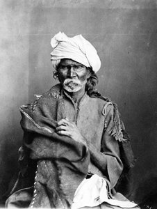 &39;द कॉस्ट्यूम्स एंड पीपल ऑफ इंडिया&39; से एक भारतीय व्यक्ति का चित्र, c.1860s