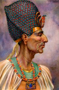 रमेस द्वितीय, 19 वीं राजवंश के प्राचीन मिस्र के फिरौन, 13 वीं शताब्दी ईसा पूर्व 1926।