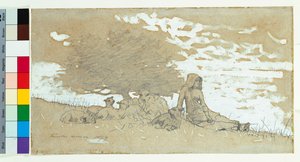 ए शेफर्ड, 1879 द्वारा विंसलो होमर