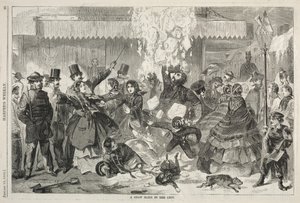 सिटी में एक हिम स्लाइड, 1860। द्वारा विंसलो होमर
