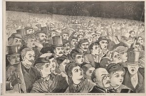 जुलाई, 1868 की रात को फायर-वर्क्स। द्वारा विंसलो होमर