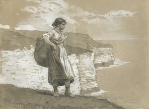 फ्लैम्बोरो हेड, इंग्लैंड, 1882 द्वारा विंसलो होमर