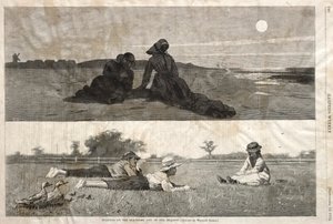 सीहोर पर और मीडो, 1874 पर छेड़खानी। द्वारा विंसलो होमर