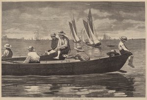 ग्लूसेस्टर हार्बर, 1873 में प्रकाशित हुआ। द्वारा विंसलो होमर