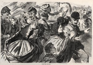 युद्ध से घर, 1863। द्वारा विंसलो होमर