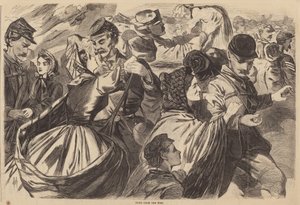 युद्ध से घर, 1863 में प्रकाशित हुआ। द्वारा विंसलो होमर