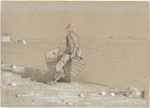 लुकिंग आउट, 1875। द्वारा विंसलो होमर
