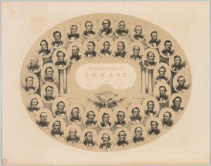 मैसाचुसेट्स सीनेट, 1856। द्वारा विंसलो होमर