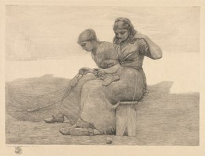 आंसू बहाना, 1888। द्वारा विंसलो होमर