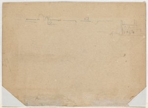 रूफ लाइन [वर्सो], 1862। द्वारा विंसलो होमर