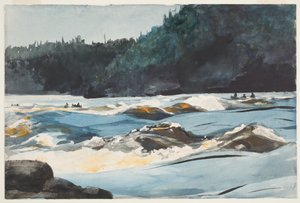 Saguenay नदी, लोअर रैपिड्स द्वारा विंसलो होमर