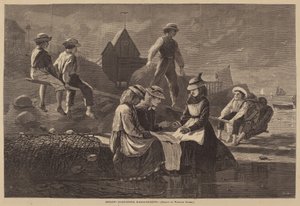 सीसॉ - ग्लूसेस्टर, मैसाचुसेट्स, 1874 में प्रकाशित हुआ। द्वारा विंसलो होमर