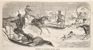 1859 में हेमार्केट स्क्वायर में स्लीविंग, द्वारा विंसलो होमर