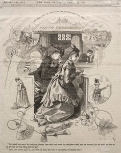 दसवीं आज्ञा, 1870। द्वारा विंसलो होमर