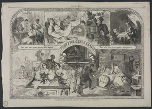 थैंक्सगिविंग डे, 1860 - सोसाइटी के दो महान वर्ग, 1860। द्वारा विंसलो होमर