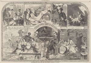 थैंक्सगिविंग डे, 1860 - द टू ग्रेट क्लासेस ऑफ़ सोसाइटी, प्रकाशित 1860। द्वारा विंसलो होमर