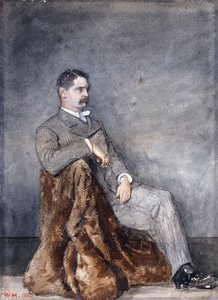 कलाकार के भाई, चार्ल्स सैवेज होमर, जूनियर, 1880 द्वारा विंसलो होमर