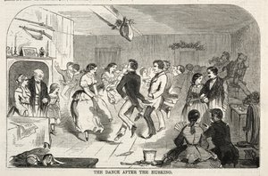 हॉकिंग के बाद का नृत्य, 1858। द्वारा विंसलो होमर