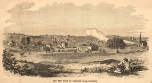 द न्यू टाउन ऑफ़ बेलमोंट, मैसाचुसेट्स, 1859। द्वारा विंसलो होमर