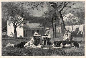 द नोनिंग, 1873। द्वारा विंसलो होमर