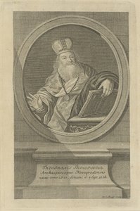कवि थियोफन प्रोकोपोविच का पोर्ट्रेट 1681-1736, सीए 1760। द्वारा वोल्फगैंग क्रिस्टोफ मायरी