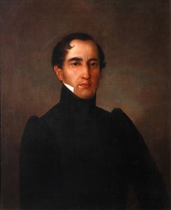 अलेक्जेंडर पावलोविच बाकुनिन का पोर्ट्रेट 1799-1862, 1832