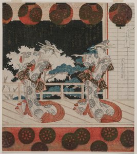 1820 के दशक के मध्य में, हारागाटाया समूह के लिए फुरुची का नृत्य। द्वारा यशिमा गकुट्टी