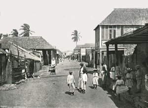 पोर्ट रॉयल, 1895 में स्टीम सीन।
