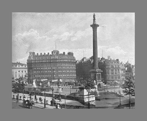 ट्राफलगर स्क्वायर, लंदन, c1900