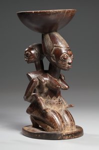 मदर-एंड-चाइल्ड Caryatid Vessel, मिड लेट 1800s