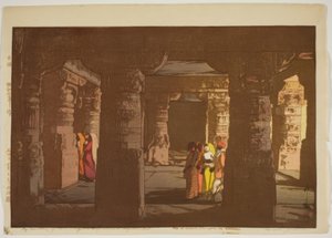 एलोरा, गुफा मंदिर नं। 3 (मैंने एरोरा दाई सांगो को फोन किया)