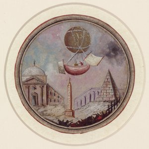 एक अर्ली बैलूनिंग डिजास्टर, c 1785 द्वारा फ्रेडरिक (एटीआर) बरनार्ड