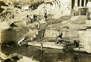 गंगा पर अंतिम संस्कार द्वारा जॉन एर्लेंडसन