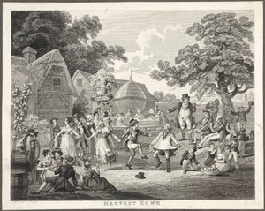 'हार्वेस्ट होम', सी 1810-1820 द्वारा फ्रेडरिक (एटीआर) बरनार्ड