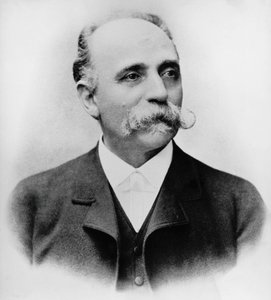 बार्टोलोमो एमिलियो कैमिलो गोल्गी (1843-1926) का पोर्ट्रेट, इतालवी वैज्ञानिक और चिकित्सक, 1906 में चिकित्सा में नोबेल पुरस्कार, तस्वीर