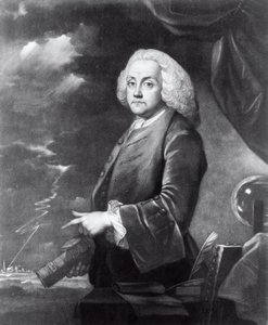 बेंजामिन फ्रैंकलिन का पोर्ट्रेट (1706-1790) द्वारा डेनियल वैन डेन क्यूबोर्न