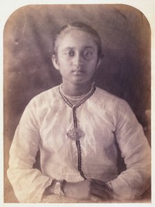 एक युवा महिला का पोर्ट्रेट, सीलोन, सी 1875 द्वारा फर्डिनेंड जॉर्ज वाल्डमुलर