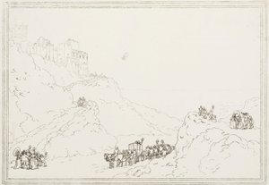 गुब्बारे से पहला चैनल क्रॉसिंग, 7 जनवरी 1785 द्वारा फ्रेडरिक (एटीआर) बरनार्ड