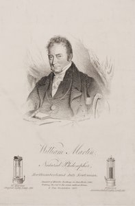 विलियम मार्टिन, अंग्रेजी कवि और भौतिक विज्ञानी, c 1820s