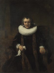 मार्गरेटा डे जेर का पोर्ट्रेट द्वारा Rembrandt van Rijn