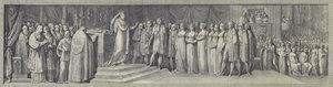 मिलान कैथेड्रल में इटली के राजा के रूप में नेपोलियन का राज्याभिषेक, 23 मई 1805
