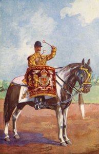 पहली लाइफ गार्ड का ड्रम हॉर्स